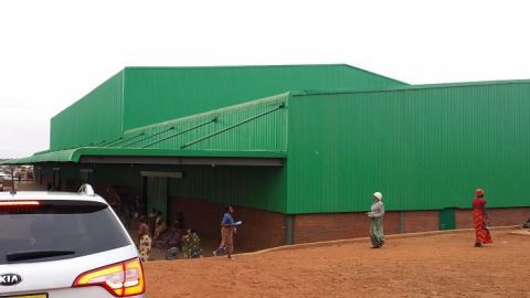 Prefab stalen structuur agrarische boerderij schuur